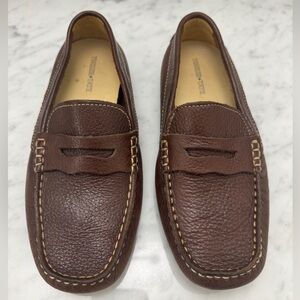 Boys Tucker + Tate Brown Loafers Size 34 (Big Kid Size 1.5/2)